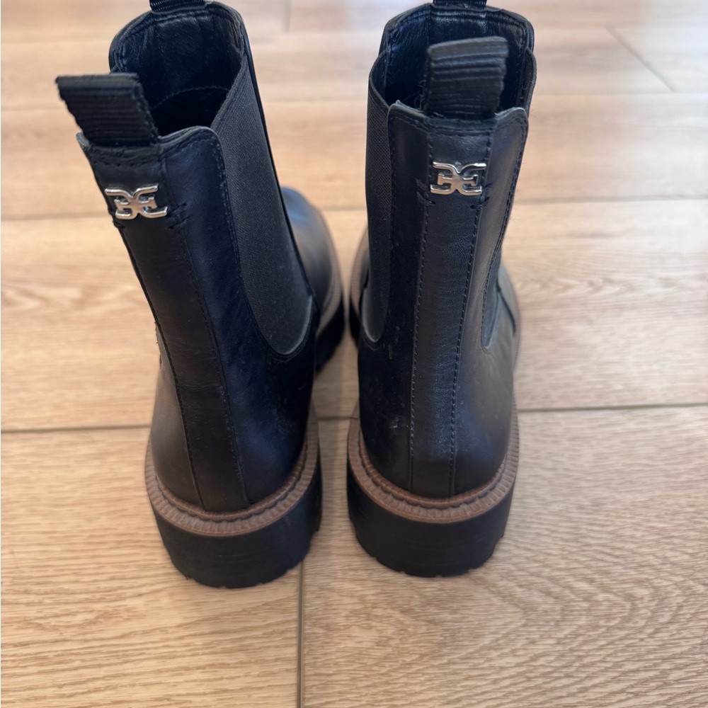 Sam Edelman Black Ankle Boots - Picture 4 of 7